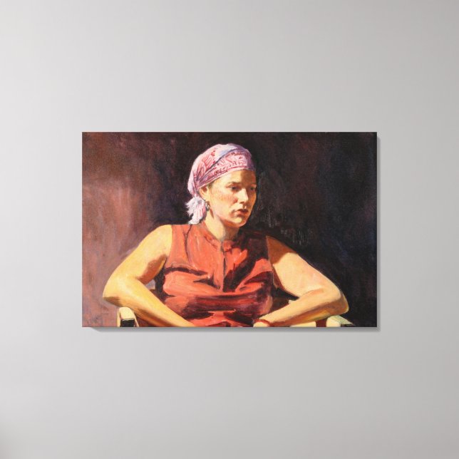 Clementine 2004 canvas print (Front)