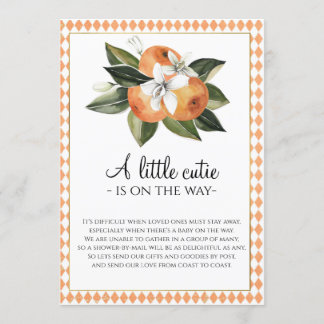 Clementine Baby Shower Invitation