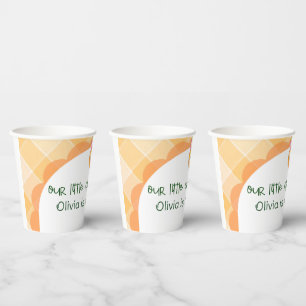 Clementine cutie party cups