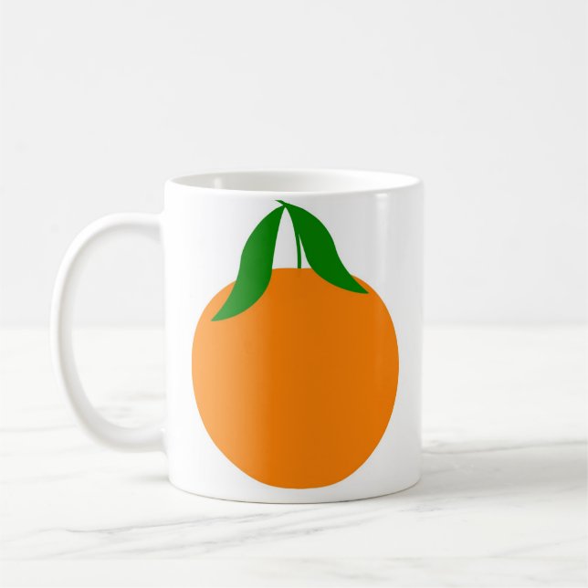 clementine design coffee mug (Left)