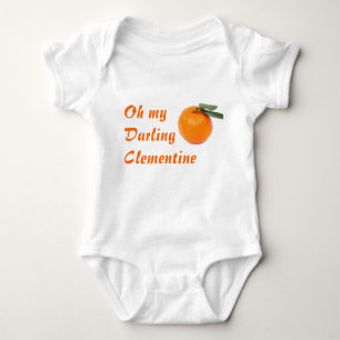 clementine infant onsie creeper