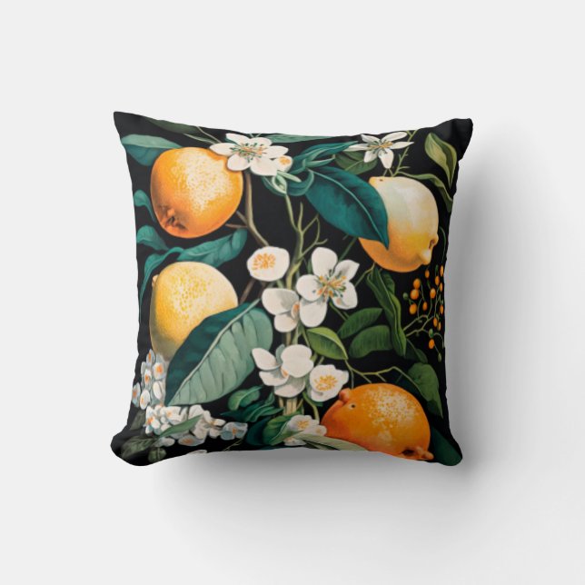 Clementine Mandarine Cushion (Front)