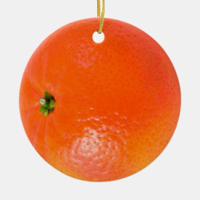Clementine Orange Ornament (Front)