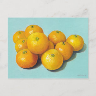 Clementines Still-life Postcard