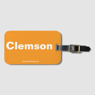 Clemson Bag Tag