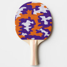 Clemson-Inspired Orange & Purple Tiger Camo