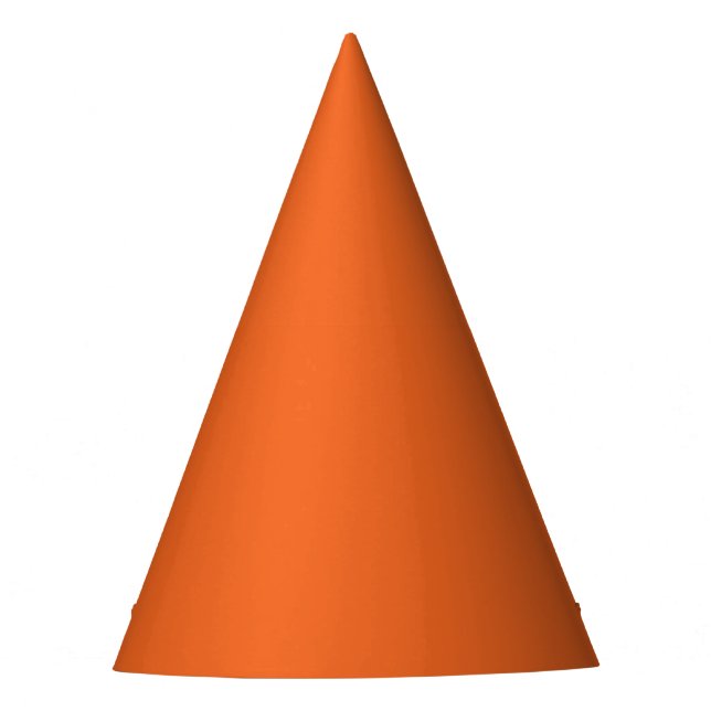 Clemson Orange Party Hat (Front)