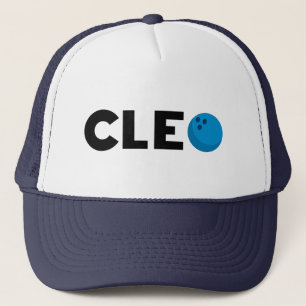 Cleo bowling trucker hat