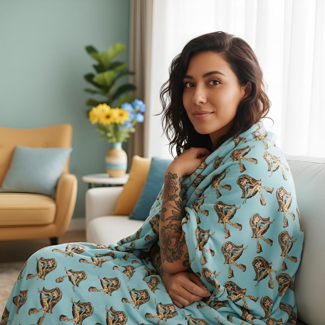 Cleo Fleece Blanket (Creator Uploaded)