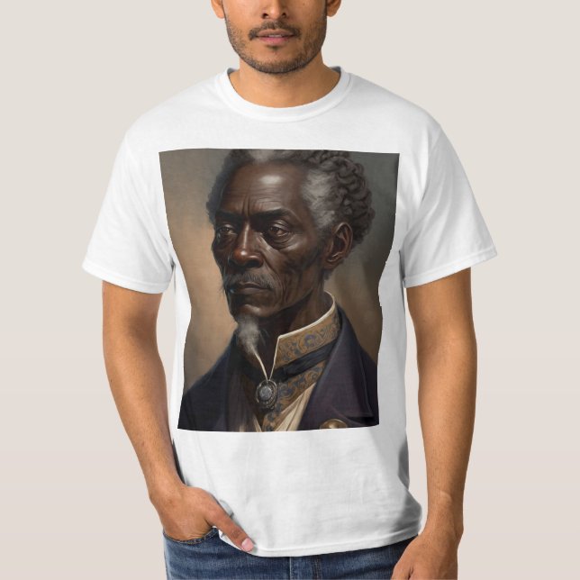 Cleon Portrait Painting T-Shirt (Front)