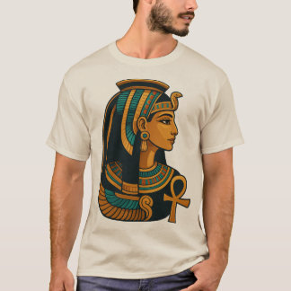Cleopatra - Egyptian Queen - Ankh T-Shirt