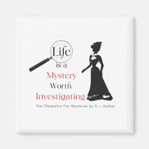 Cleopatra Fox Mysteries magnet