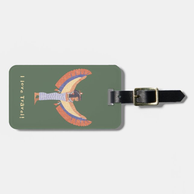 Cleopatra. Luggage Tag (Front Horizontal)