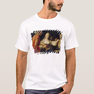 Cleopatra showing Octavius the bust of Julius T-Shirt