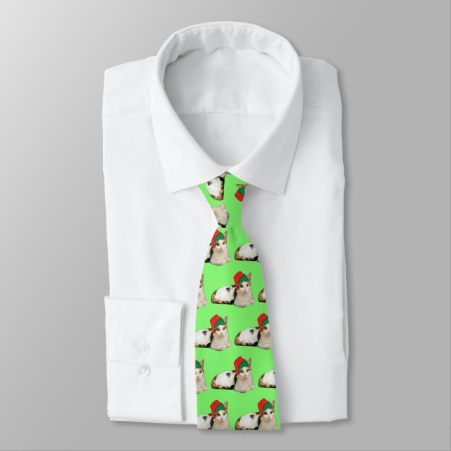 Cleopatra The Christmas Elf Tie (Tied)