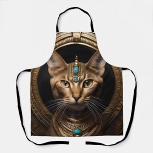 Cleopatra The Gold Egyptian Cat, Apron