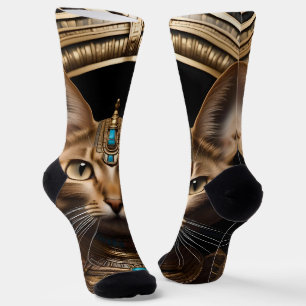 Cleopatra The Gold Egyptian Cat, Socks