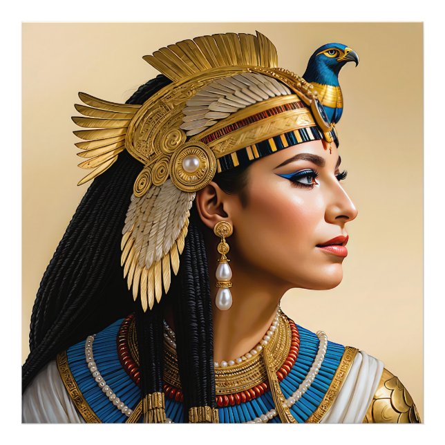 “Cleopatra VII's Realism: A Portrait” Photo Print (Front)
