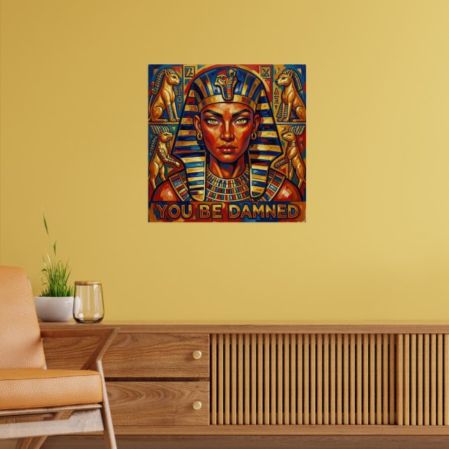 Cleopatra's Curse Poster (Living Room 2)
