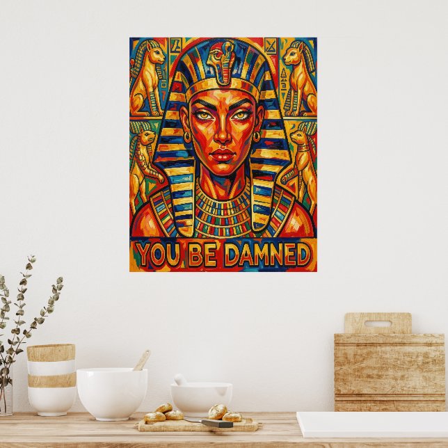 Cleopatra's Curse Poster (Kitchen)