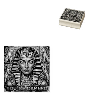 Cleopatra's Curse Rubber Stamp
