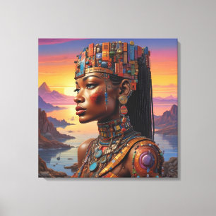 Cleopatra's Gaze Canvas Print
