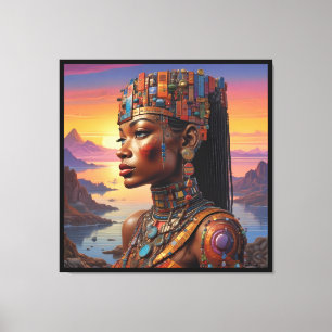 Cleopatra's Gaze Canvas Print