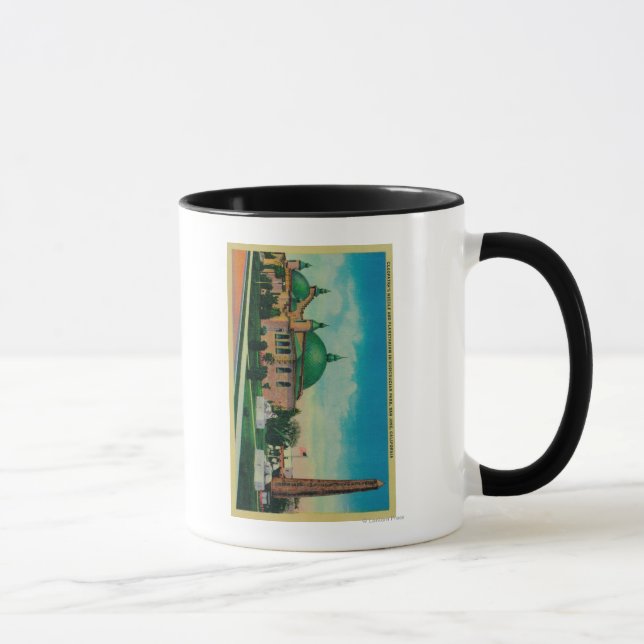 Cleopatra's Needle and Planetarium in Mug (Right)