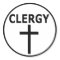 Clergy  Emblem for Pastors, Reverends & Ministers