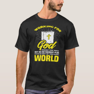 Clergy God Pastor Bible Christian Minister Priest T-Shirt