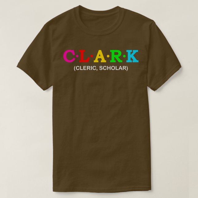 cleric scholar T-Shirt (Design Front)