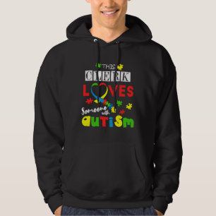 Clerk Puzzle Special Love Autism Awareness Hoodie