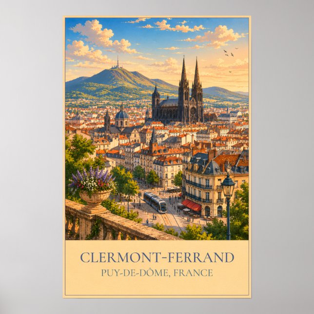Clermont-Ferrand Poster (Front)