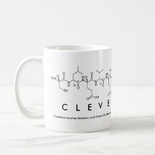 Cleve peptide name mug
