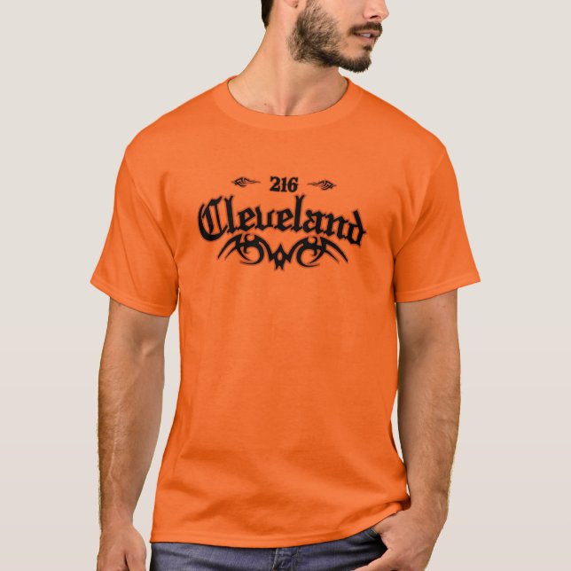 Cleveland 216 T-Shirt (Front)