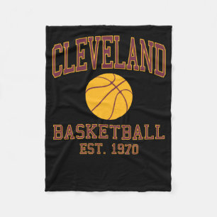 Cleveland Basketball  Fleece Blanket