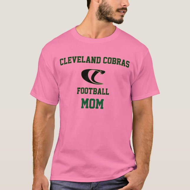Cleveland Cobras Mum T-Shirt (Front)