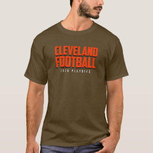 Cleveland Football 2020 Playoffs Football T-Shirt