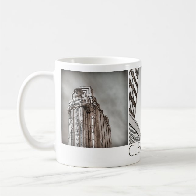 Cleveland graphic mug (Left)