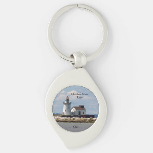 Cleveland Harbour Main Entrance Light Key Ring