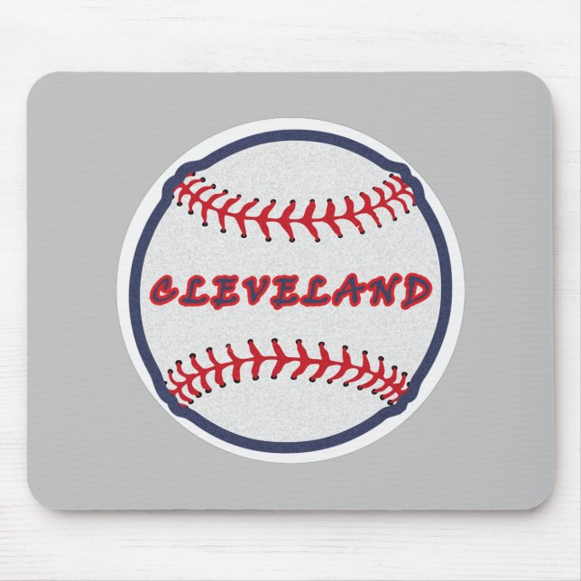 Cleveland Hometown Indian Tribe for Baseball Fans  Mouse Pad (Front)