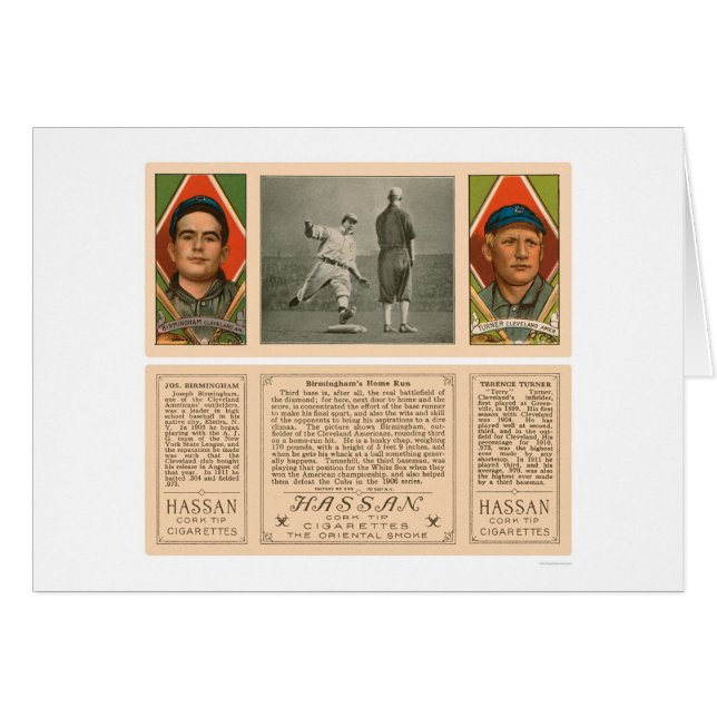 Cleveland Indians Baseball 1912 (Front Horizontal)