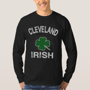 Cleveland Irish Meme Shamrock T-Shirt
