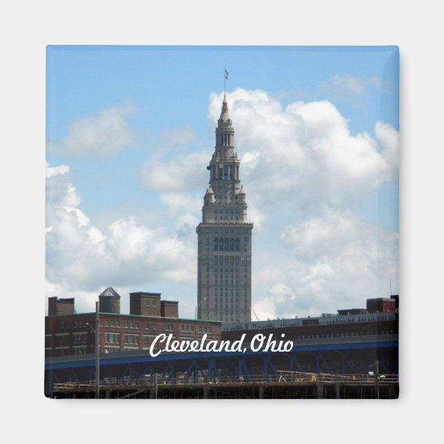 Cleveland Landmark Tower Magnet (Front)