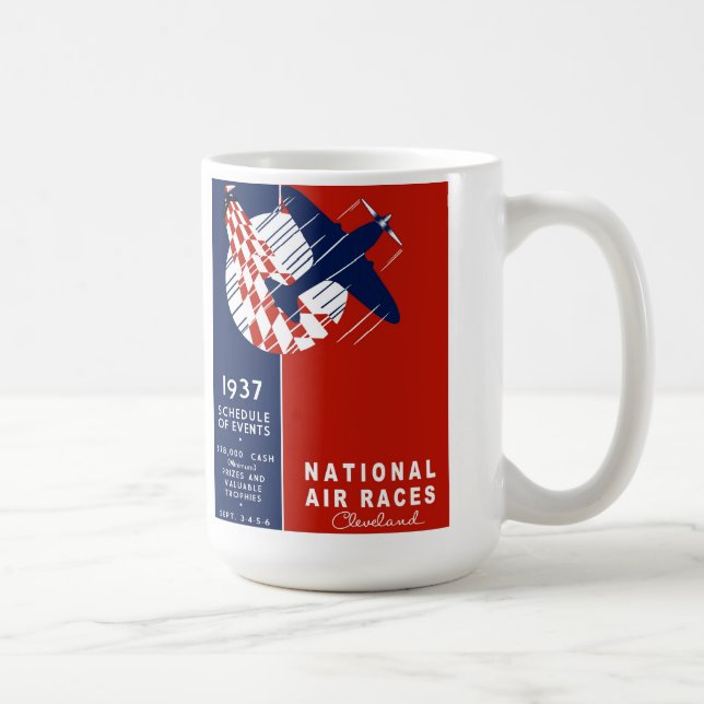 Cleveland Nation Air Races Coffee Mug (Right)
