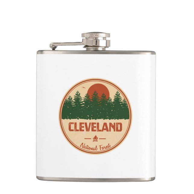Cleveland National Forest Hip Flask (Front)