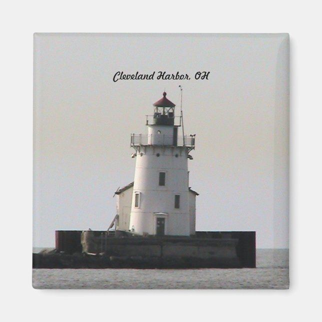 Cleveland OH Harbour Magnet (Front)