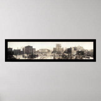 Cleveland, OH Square Photo 1912 Poster
