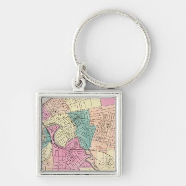 Cleveland, Ohio 2 Key Ring (Front)