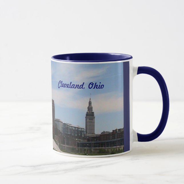 Cleveland, Ohio Custom Mug (Right)